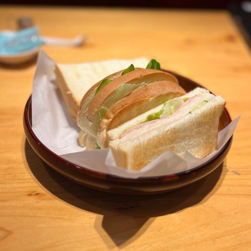 ハムトーストサンド(コメダ珈琲店 錦伊勢町通店)