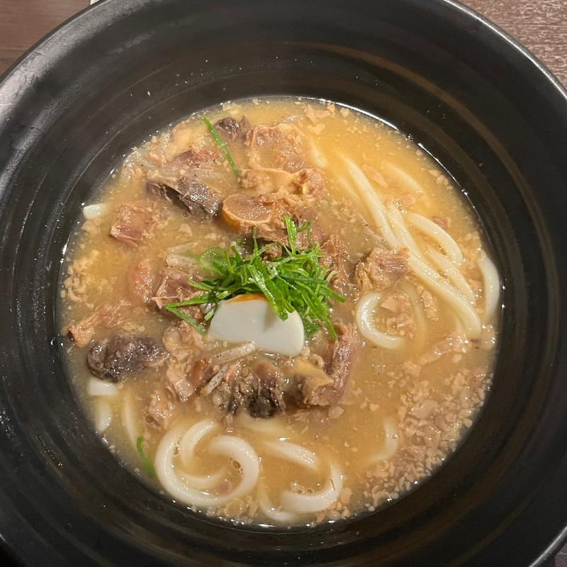 肉ぼっかけおうどん(麺匠の心つくし つるとんたん 六本木店)