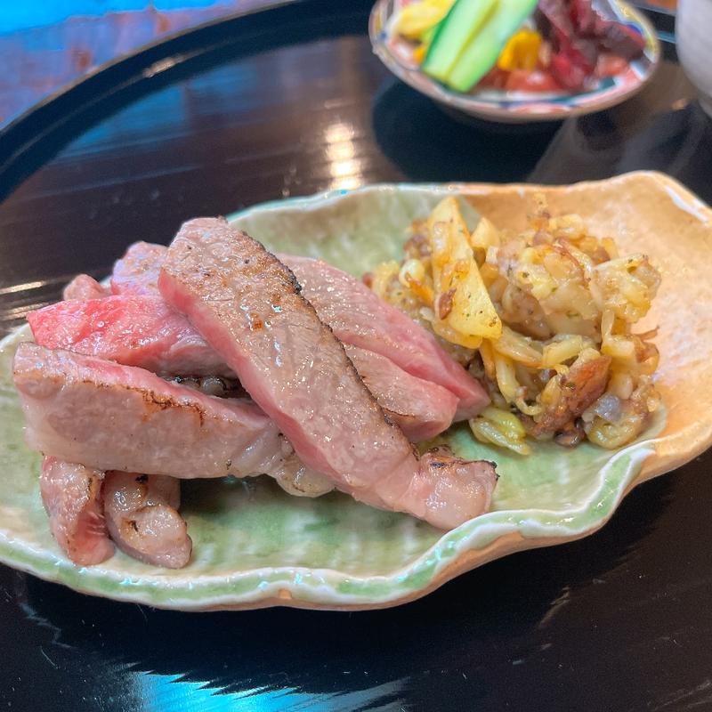 鉄板焼き(和楽)