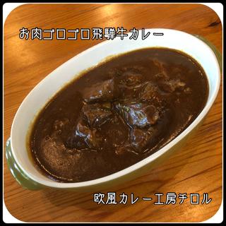 お肉ゴロゴロ飛騨牛カレー(欧風カレー工房チロル )
