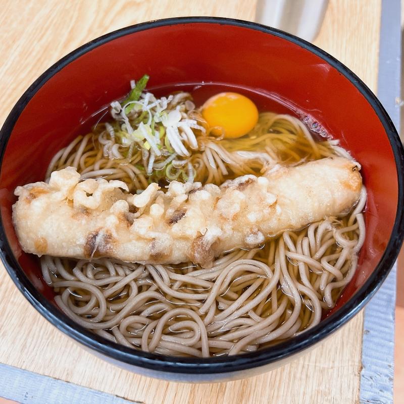 ちくわ天玉そば(そば うどん おくとね)