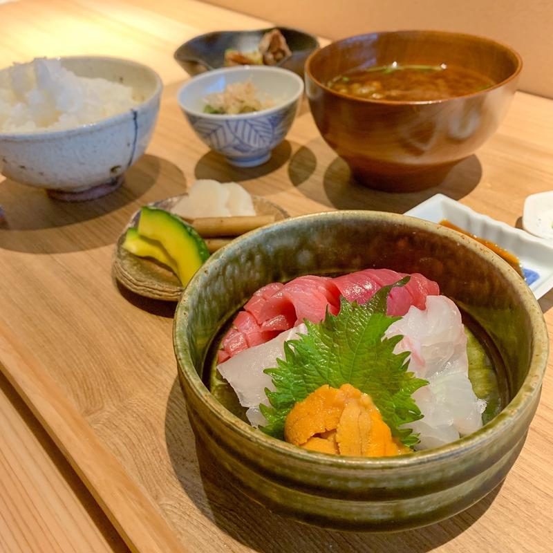 御刺身御膳(炭火割烹 麻布龍土町)