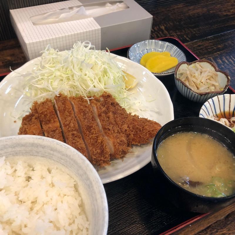チキンかつ定食(入船)
