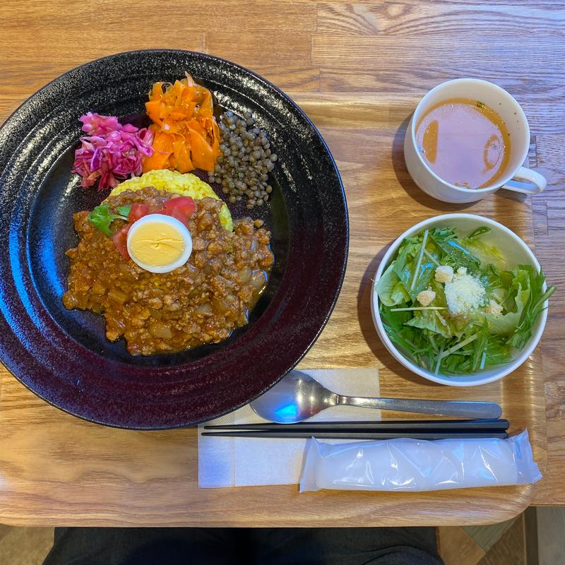 キーマカレー(博多 スパイスとお酒 Uhkha（ウカ）)