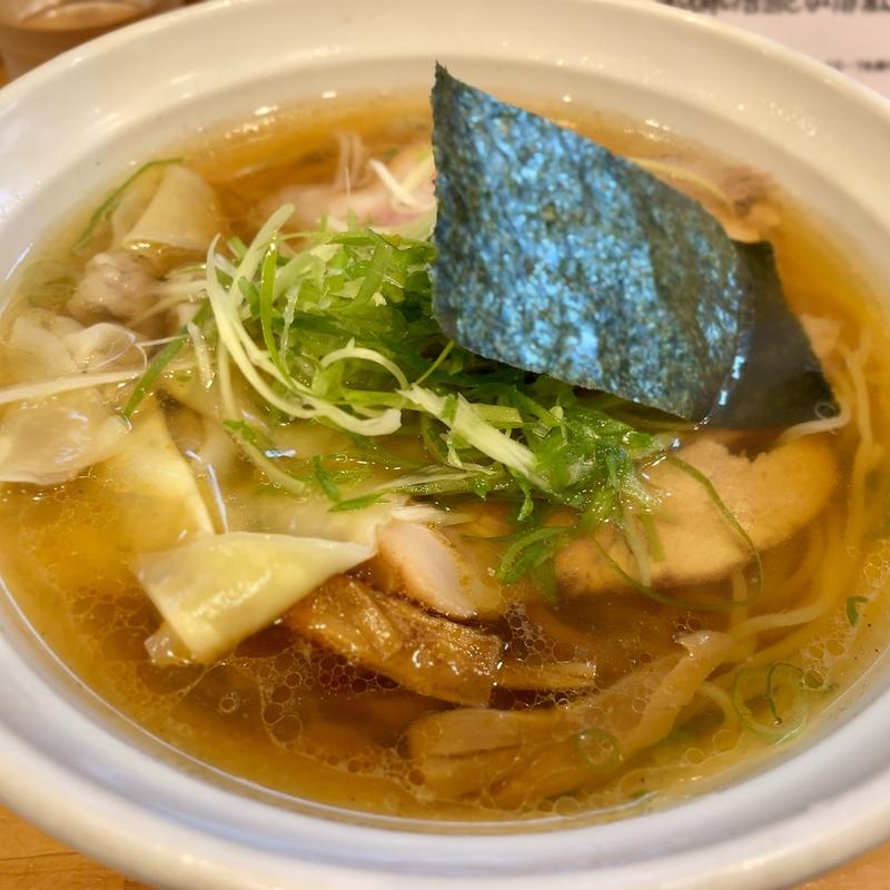 醤油雲呑(大阪麺哲 （メンテツ）)