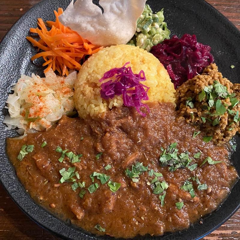 2種あいがけ(Hoxton curry)