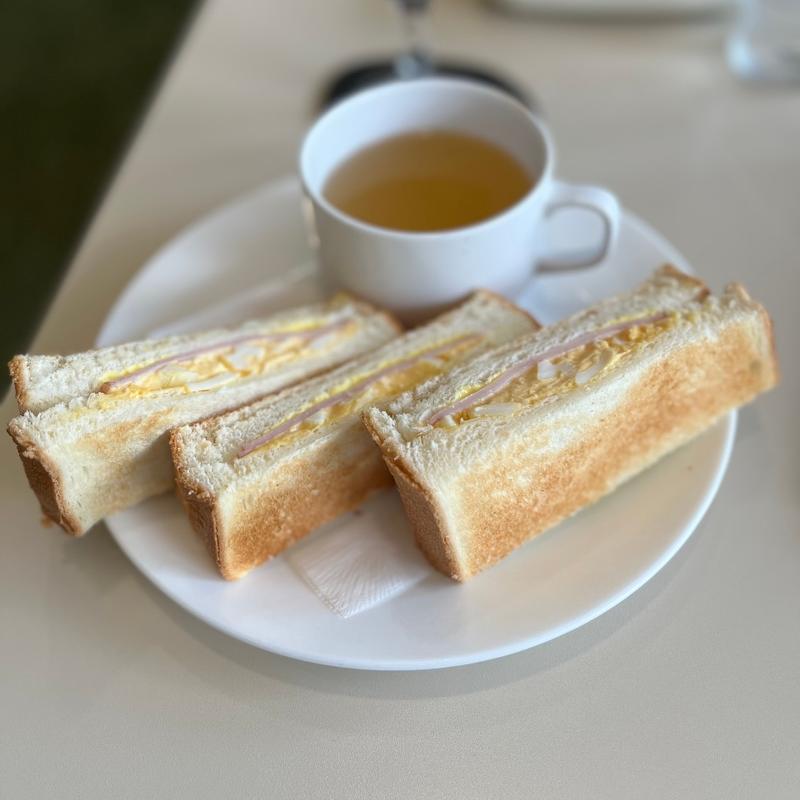 ハムタマゴサンド(ルノアール 横浜関内駅前店)