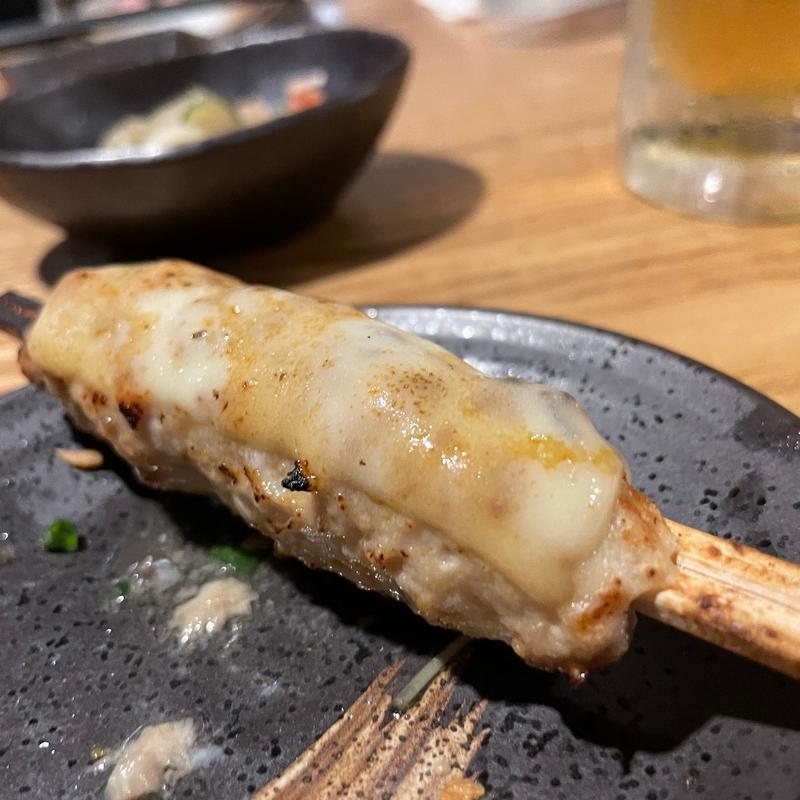 つくね(炭焼焼鳥ひのてつ小川町店 from San Diego)