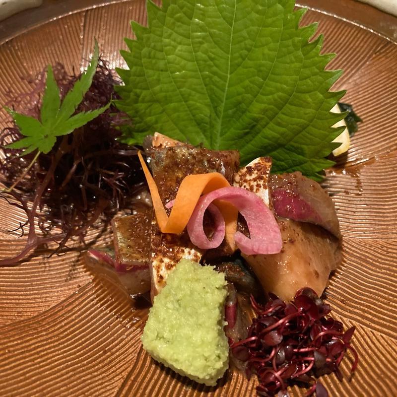 豊後水道のごまさば(博多せいもん払い)