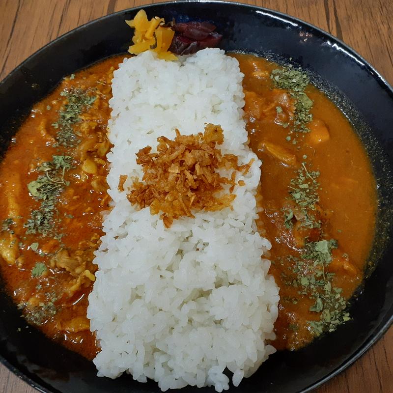 あいがけカレー(カレー&カフェ MARUKO)