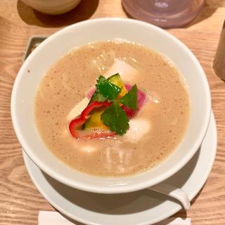 鶏白湯醤油soba(銀座 篝 ルクア大阪店)
