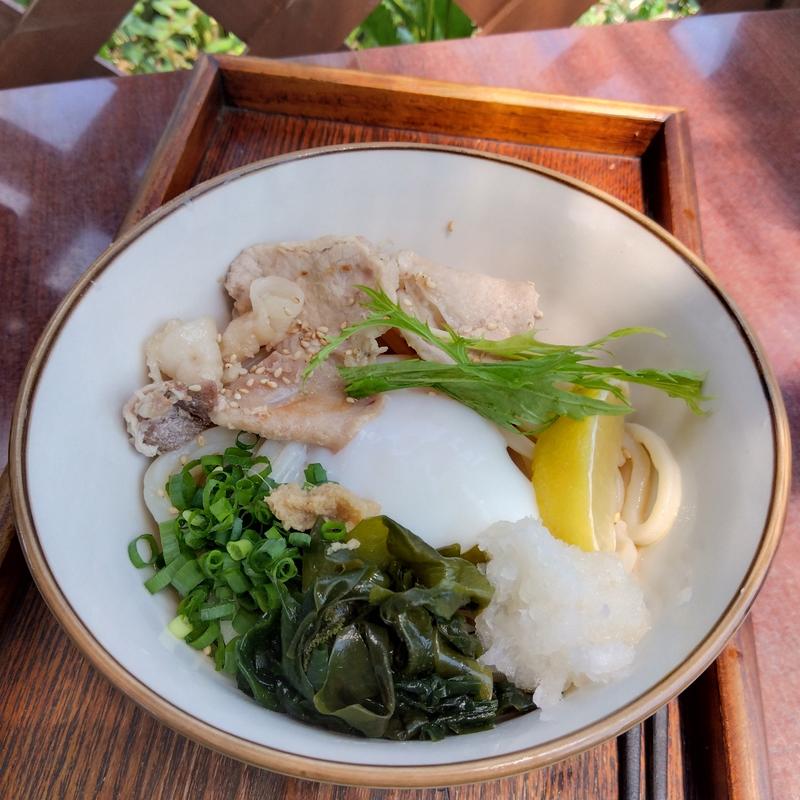 ぶっかけうどん(本格手打ちうどん 野口製麺所 本店)