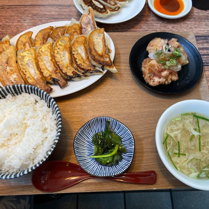 餃子定食(令和食堂正福)