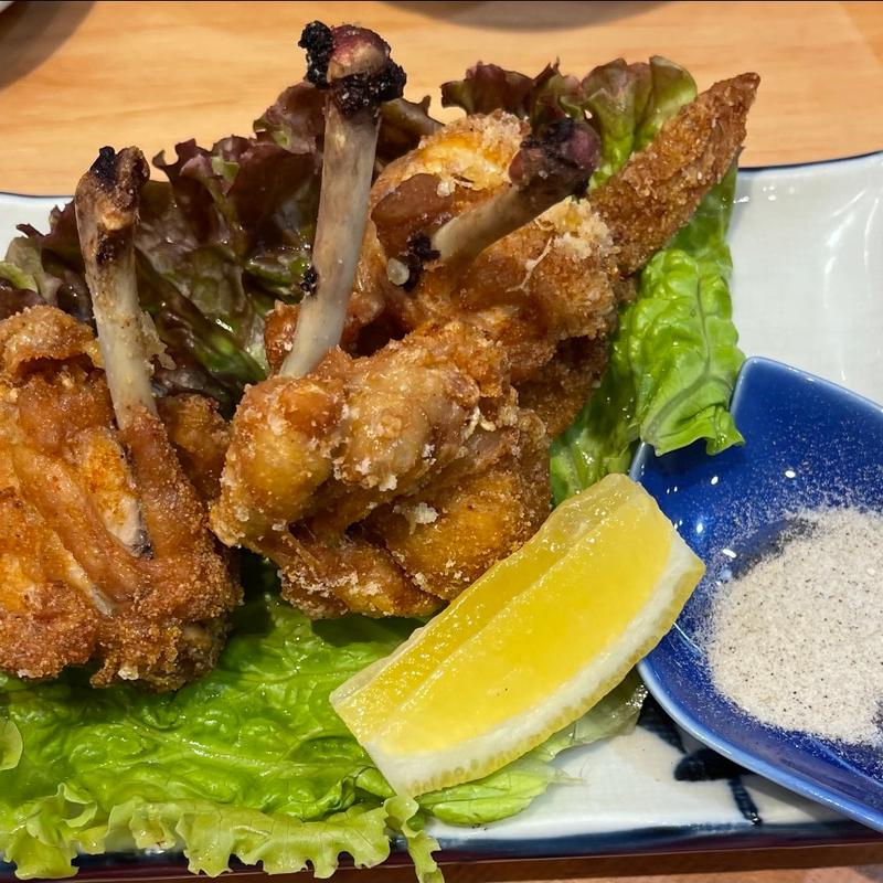 国産チューリップ3本(酒のあて鮨謹賀福島店)