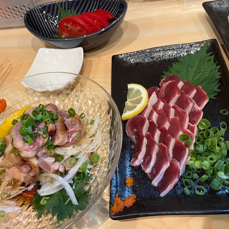 ずり刺し(焼鳥 ぶっちょん)