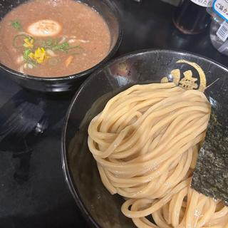 豚骨つけ麺(半熟味玉付)(無鉄砲 つけ麺 無心 (むてっぽう つけめん むしん))