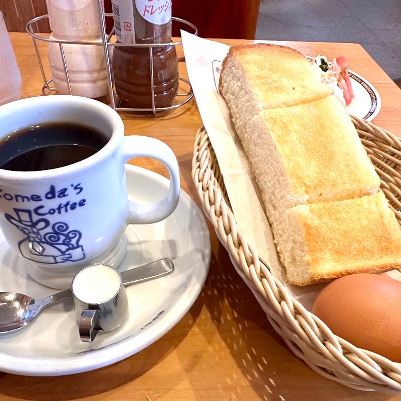 モーニングサービス(コメダ珈琲店 葵店)