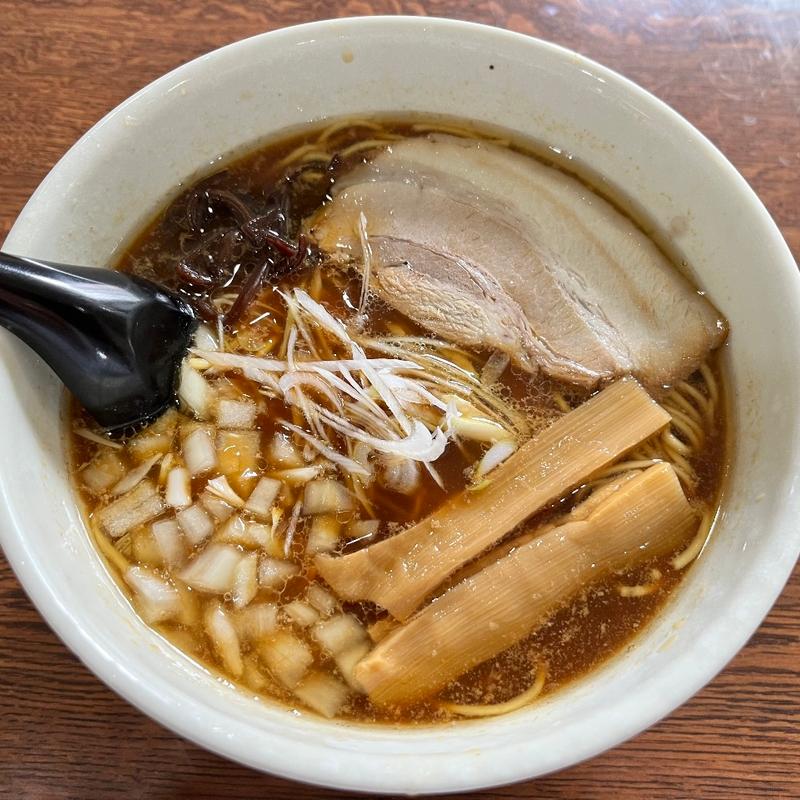 醤油ラーメン　細目ストレート(三日三晩)