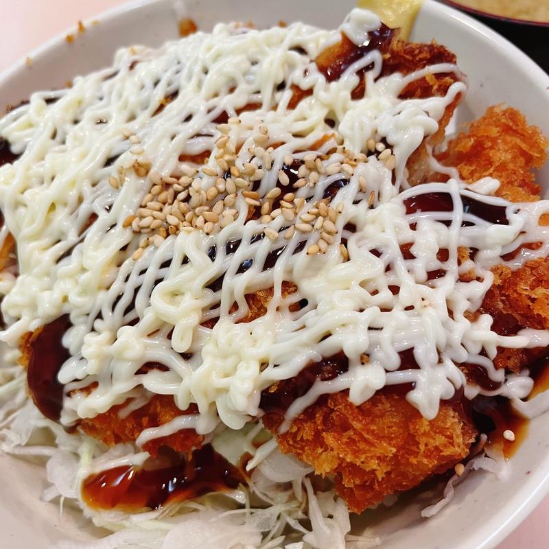 ソースカツ丼(おおさかぐりる)