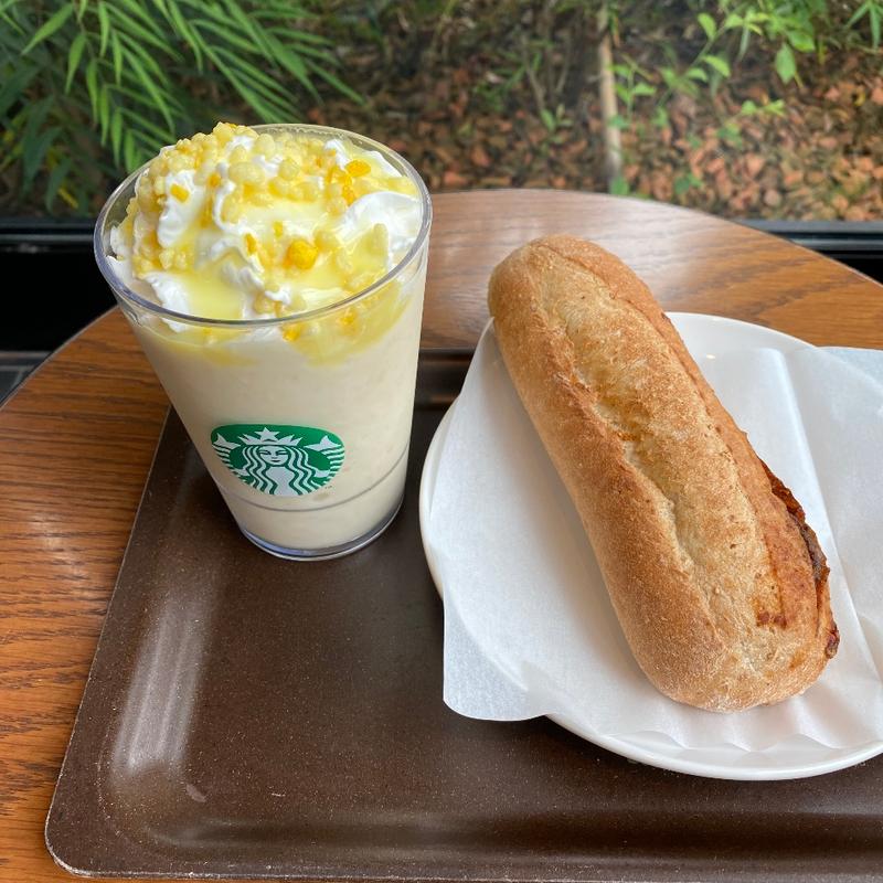 瀬戸内レモンケーキフラペチーノ(スターバックス 山形白山店 )