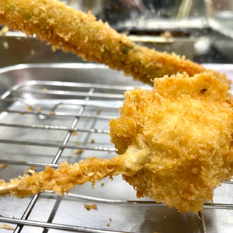 カマンベールとアスパラ(七福神 （しちふくじん）)