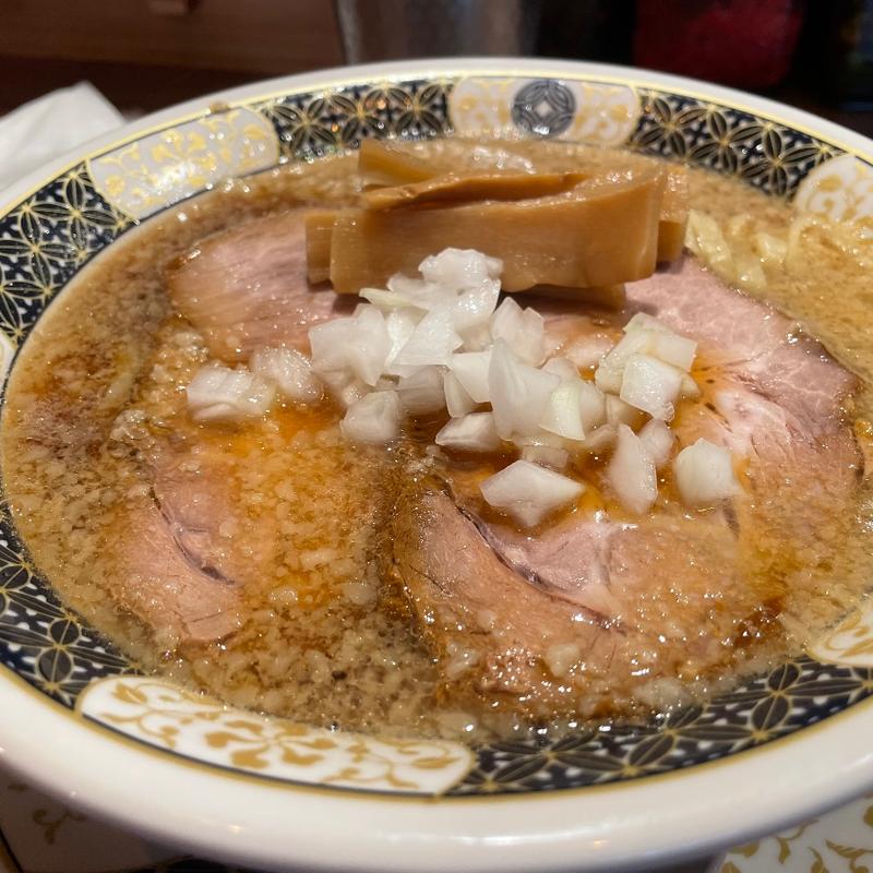 背脂煮干そば(大)(神虎 肥後橋店 )