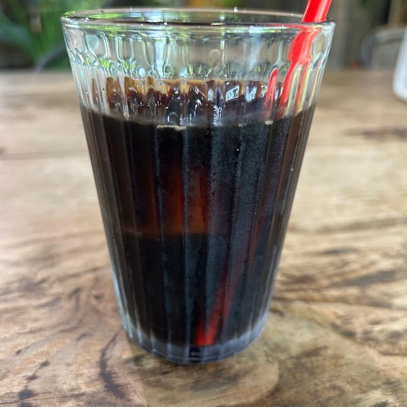 LUNCH SET(アイスコーヒー)(restaurant＆garden chou-cho （ちょうちょ　レストランアンドガーデン・チョウチョ）)