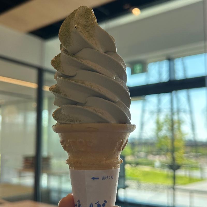 抹茶ソフトクリーム(とにまる 茶づな本店)