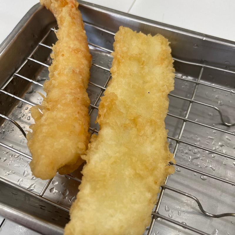 いろどり定食（エビ・イカ）(天ぷらのひらお 久山店)