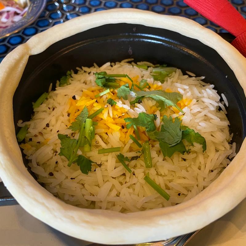 チキンビリヤニ(ゼリージュ)