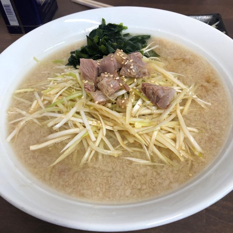 ネギラーメン【中盛】(NEWラーメンショップR4)