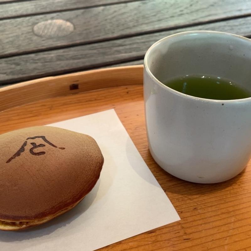 どら焼き煎茶付き(とらや工房)