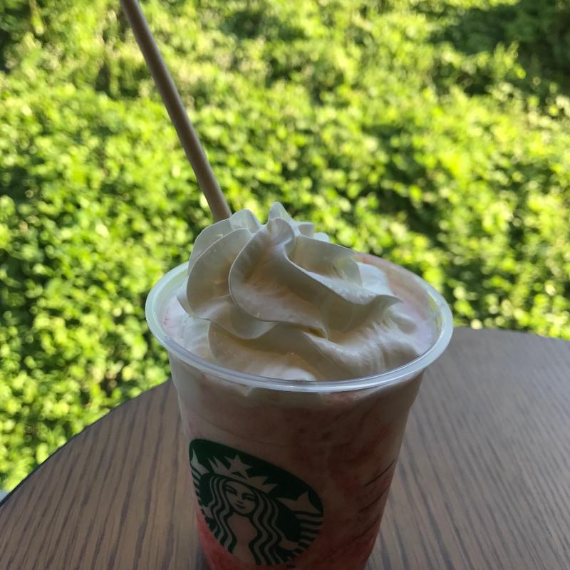 スターバックスストロベリーフラチペーノ(スターバックスコーヒー テラスモール湘南店)