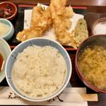 天ぷら定食(天ぷら つな八 ウィング高輪店 （つなはち）)