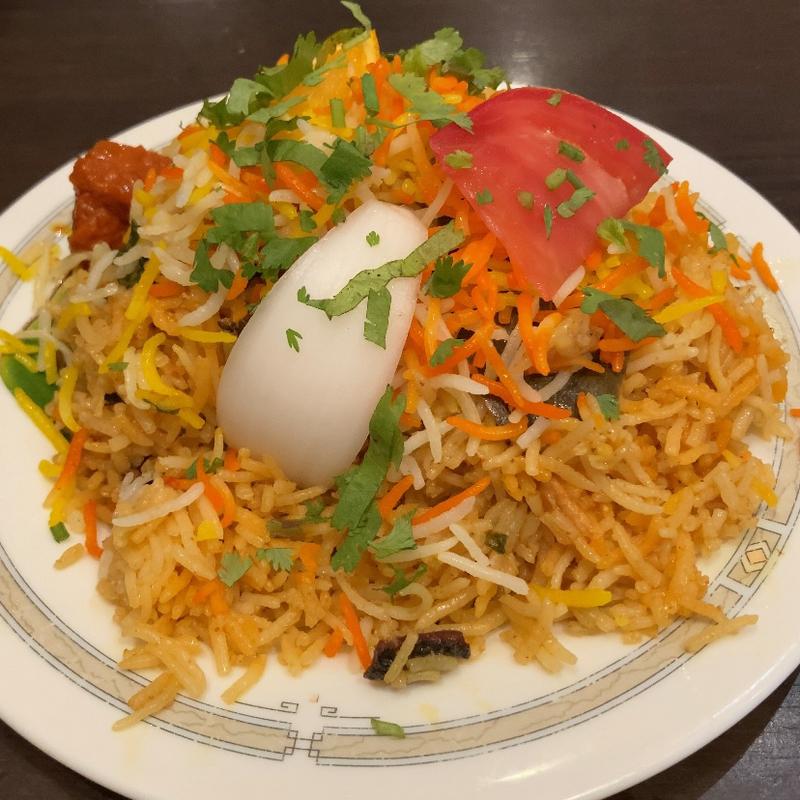 ハーフビリヤニ(ハリマ ケバブ ビリヤニ （Halima kebab biryani）)
