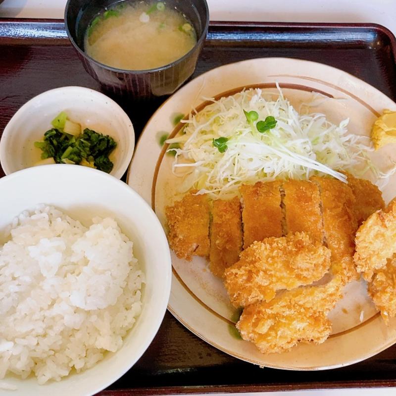ミックスかつ定食(家路 （いえじ）)