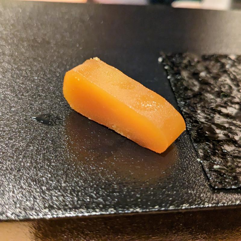 自家製カラスミ(鮨いさお)