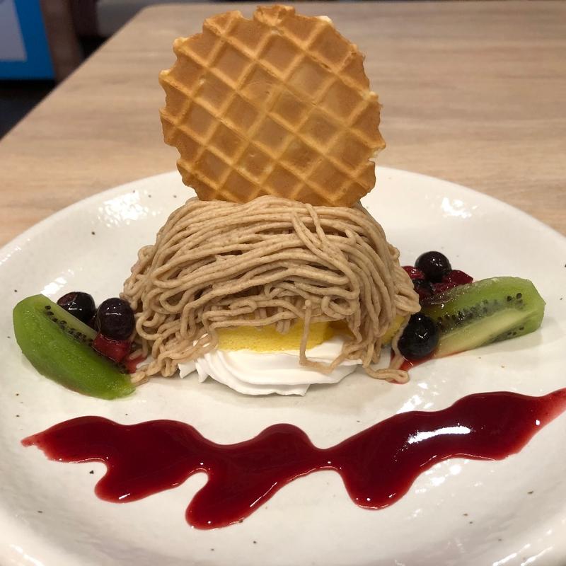 台湾カステラのクリーム・ド・マロン(ガスト 足立西伊興店)