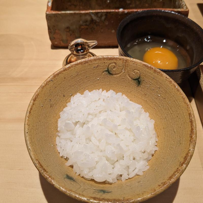 比内鶏の卵かけごはん(鳥匠いし井ひな)