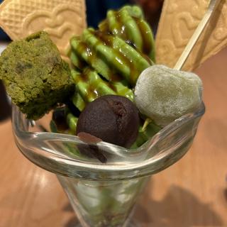 パフェ 抹茶(Tombo Japanese Cafe)