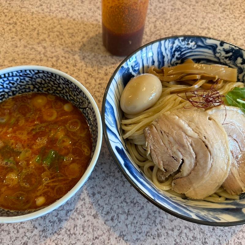 辛つけ麺(麺処かつ善)