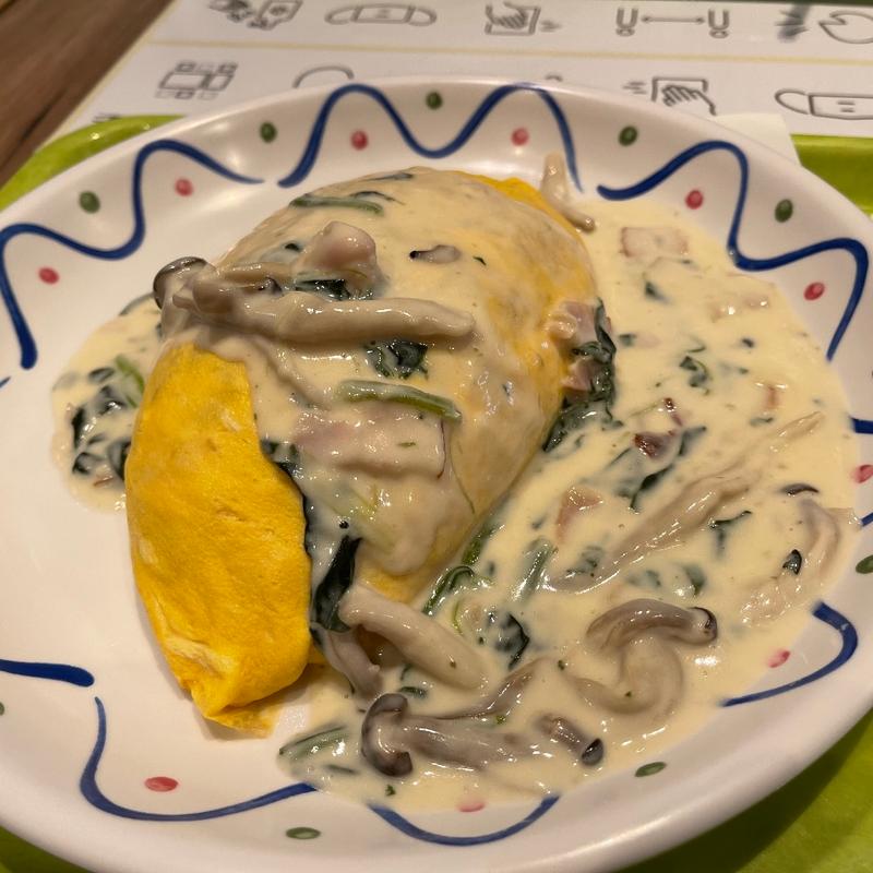 ホワイトオムライス(北極星 ららぽーとＥＸＰＯＣＩＴＹ店)