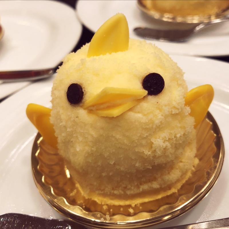 ぴよりんセット(カフェ・ジャンシアーヌ)