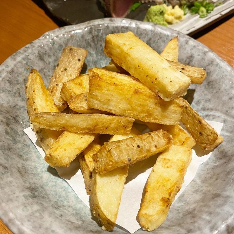 山芋フライ(魚の飯 調布店)