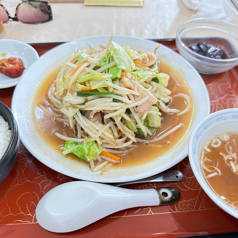 豚肉入り野菜炒めランチ定食(シェフミヤド)