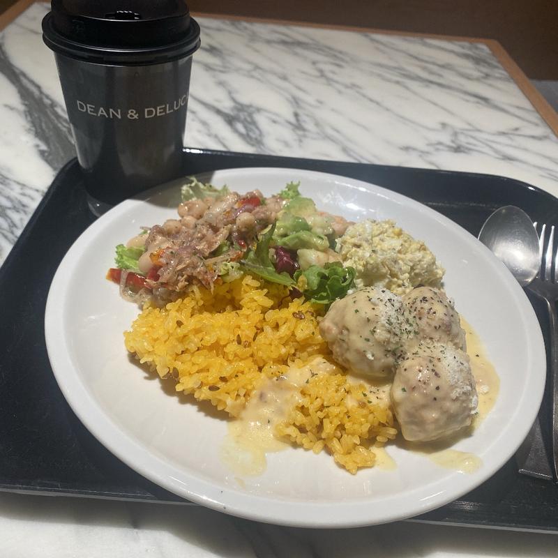 デリボウル デミグラスミートボール(Dean&Deluca カフェクリスタ長堀)