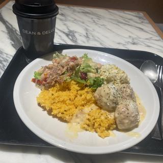 デリボウル デミグラスミートボール(Dean&Deluca カフェクリスタ長堀)