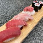 生本マグロ5種盛り(すし遊館 唐戸店)