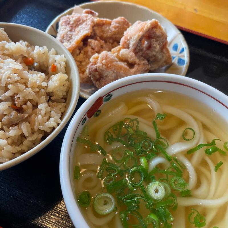 A定食(大助うどん )