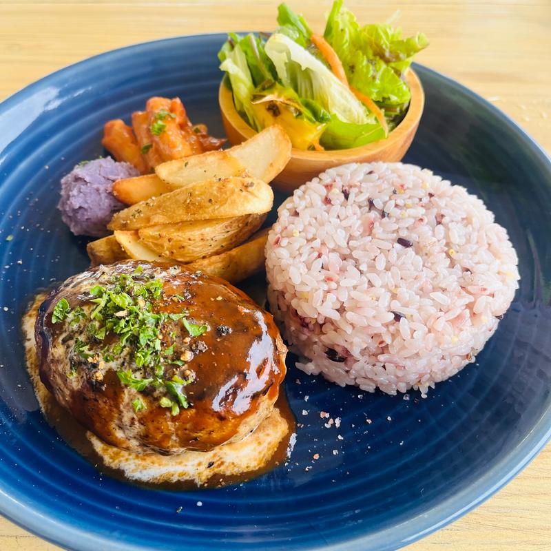 ハンバーグセット(とぅんからや （【旧茶房 とぅんからや】）)